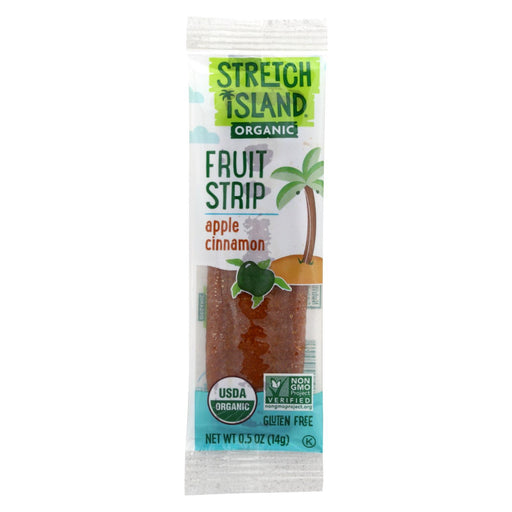 Stretch Island Organic Fruit Strips - Apple - Case Of 20 - 0.5 Oz.