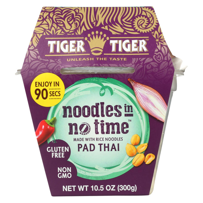 Tiger Tiger Noodles No Time - Pad Thai - Case Of 5 - 10.5 Oz