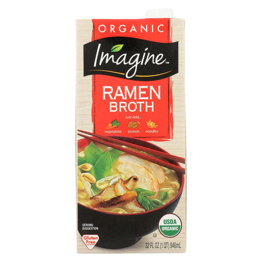 Imagine Foods Organic Ramen Broth - Case Of 12 - 32 Fl Oz.