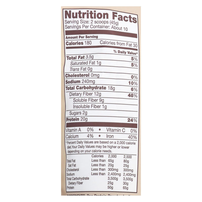 Bob's Red Mill Chocolate Protein Powder Nutritional Booster - 16 Oz - Case Of 4