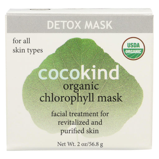 Cocokind Mask - Organic - Chlorophyll - 2 Oz