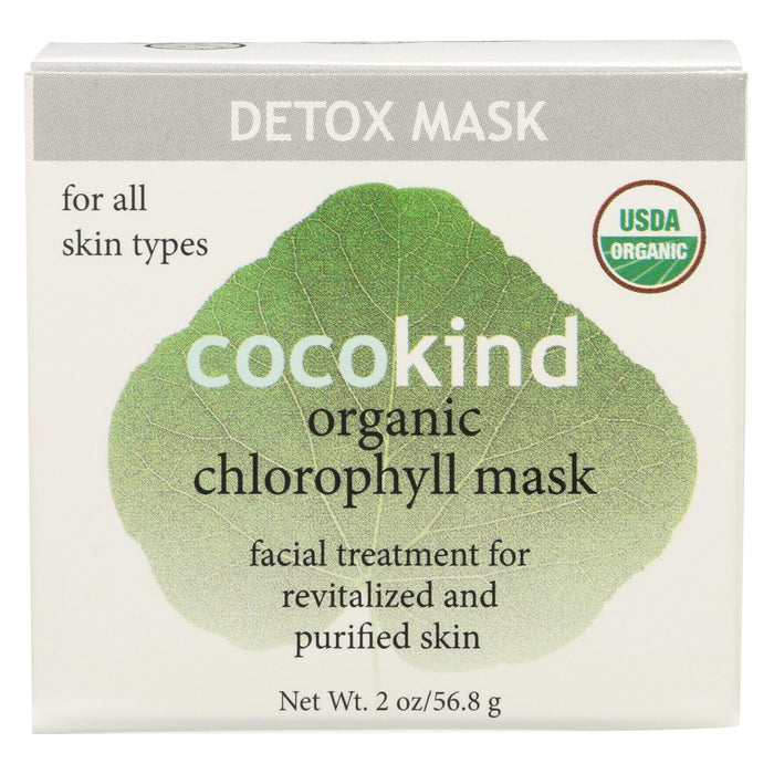 Cocokind Mask - Organic - Chlorophyll - 2 Oz