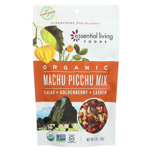 Essential Living Foods Machu Picchu Mix - Cacoa, Mulberry And Goji - Case Of 6 - 6 Oz.