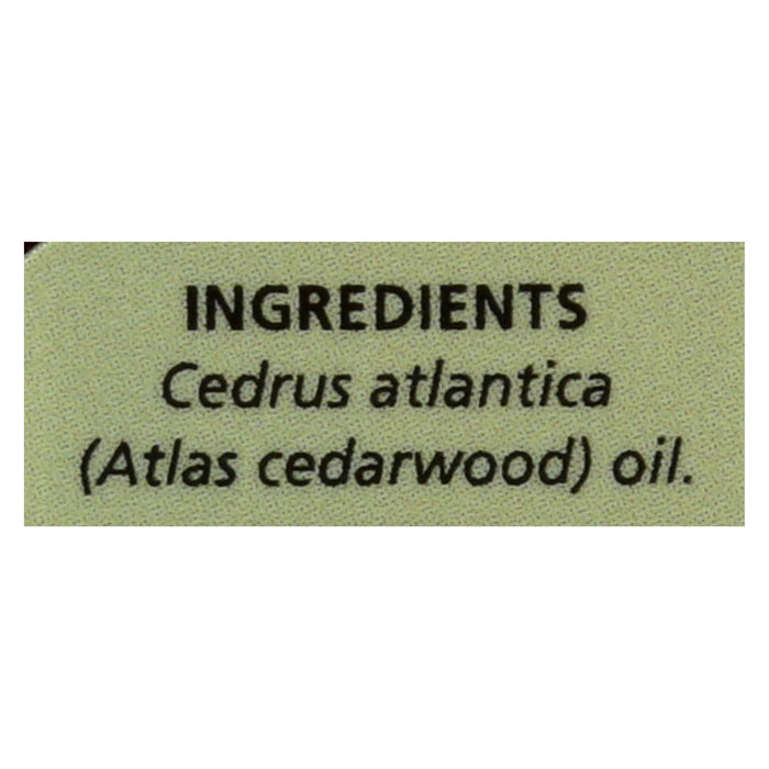 Aura Cacia Essential Oil - Atlas Cedar Wood - 0.5 Fl Oz.