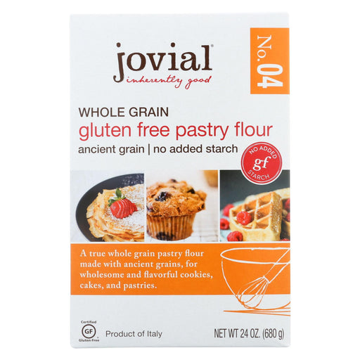 Jovial Gluten Free Pastry Flour - Whole Grain - Case Of 6 - 24 Oz.