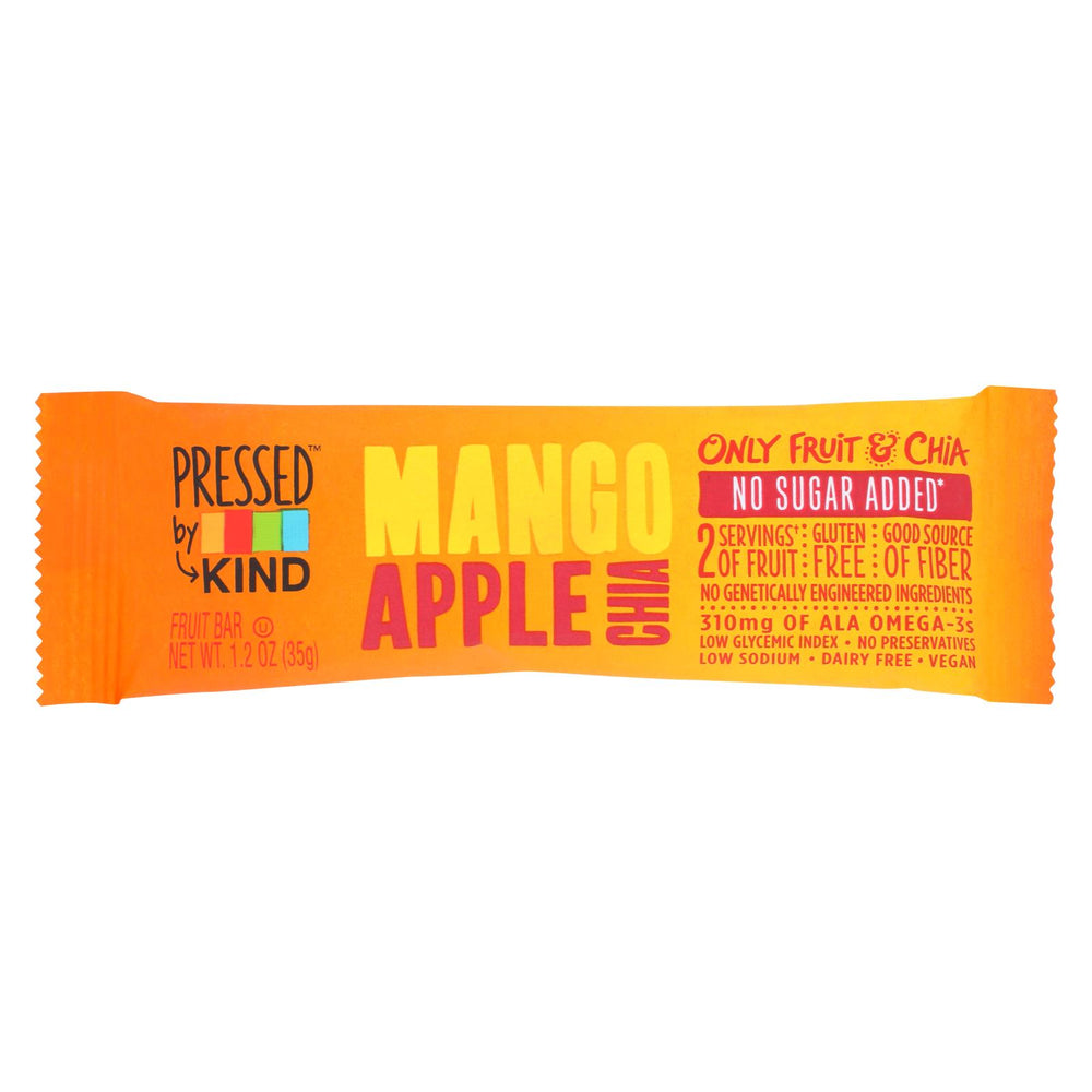 Kind Fruit And Chia Bar - Mango Apple Chia - Case Of 12 - 1.2 Oz