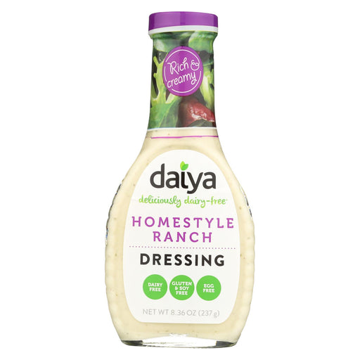 Daiya Foods Homestyle Ranch Dairy - Free Dressing - Case Of 6 - 8.36 Fl Oz.