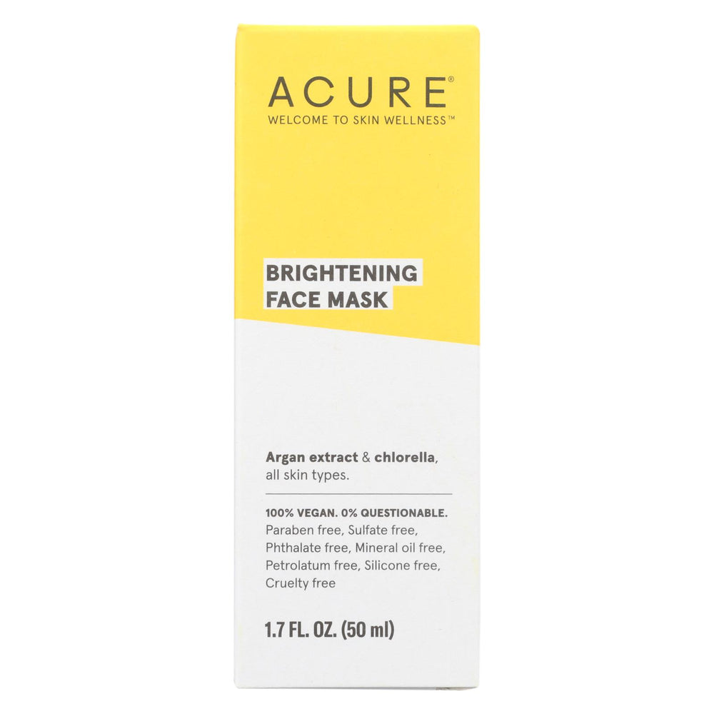 Acure Facial Mask - Cell Stimulating - 1.75 Fl Oz.