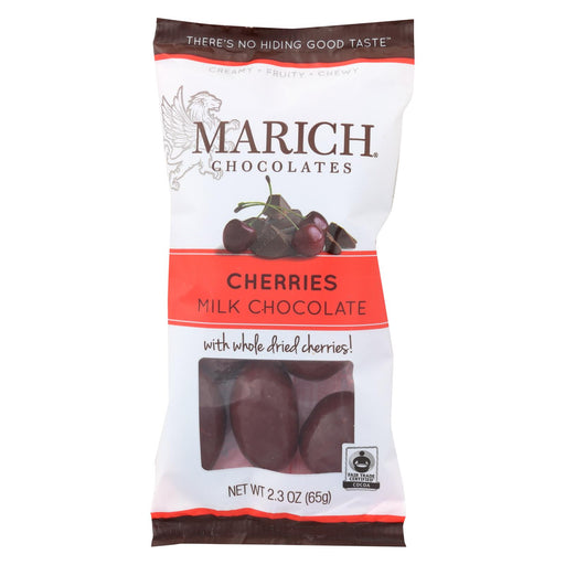 Marich Chocolate Cherries - Case Of 12 - 2.3 Oz