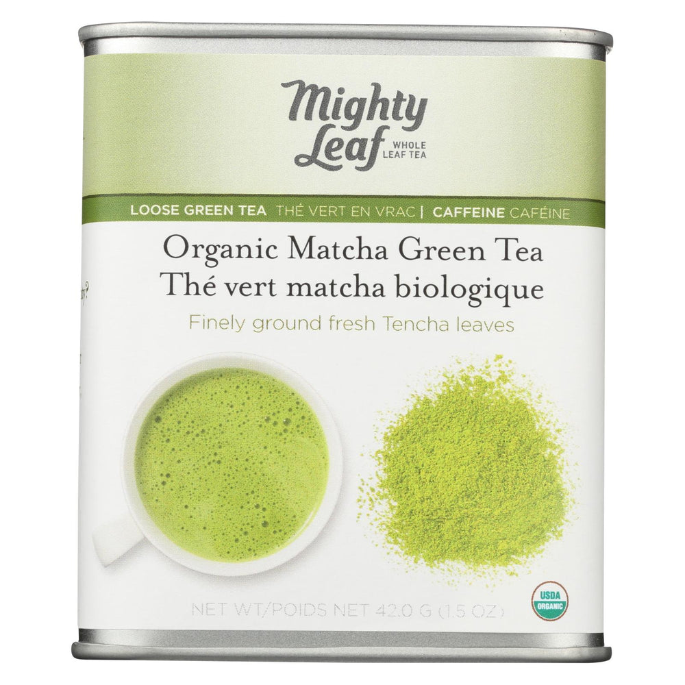 Mighty Leaf Tea Tea - Green - Organic - Matcha - Case Of 6 - 1.5 Oz