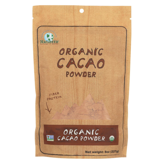 Natierra Organic Cacao Powder - Case Of 6 - 8 Oz