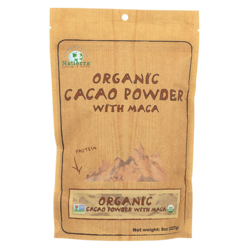 Natierra Organic Cacao Powder With Maca - Case Of 6 - 8 Oz.