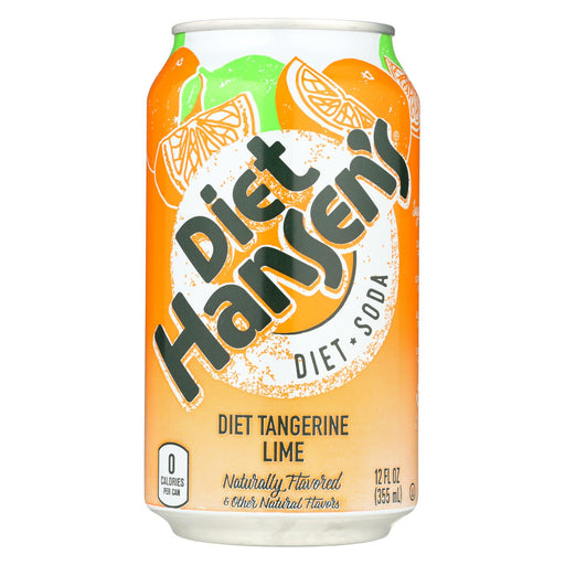 Hansen's Beverages Soda - Sugar Free - Case Of 4 - 12 Fl Oz.