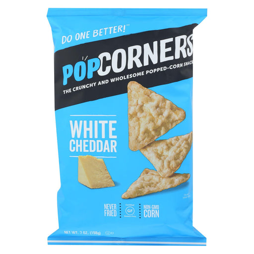 Our Little Rebellion Popcorners Chips - Cheddar Feel-good - Case Of 12 - 7 Oz