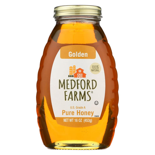 Medford Farms Honey - Golden - Case Of 12 - 16 Oz