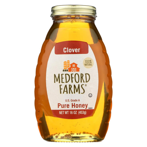 Medford Farms Honey - Clover - Case Of 12 - 16 Oz