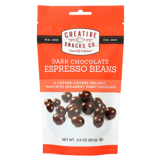 Creative Snacks Espresso Beans - Case Of 6 - 3.5 Oz