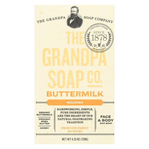 Grandpa Soap Soap - Buttermilk - 4.25 Oz