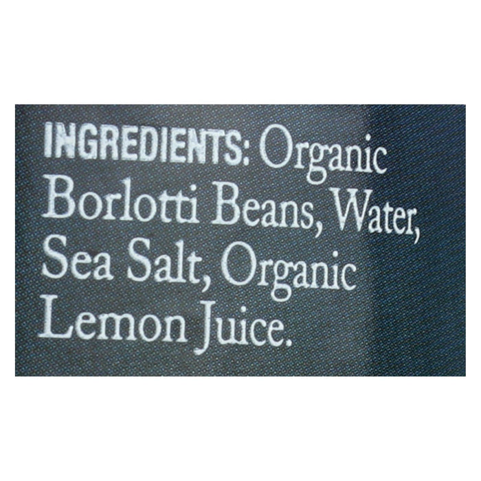 Jovial 100% Organic Beans - Borlotti - Case Of 6 - 13 Oz