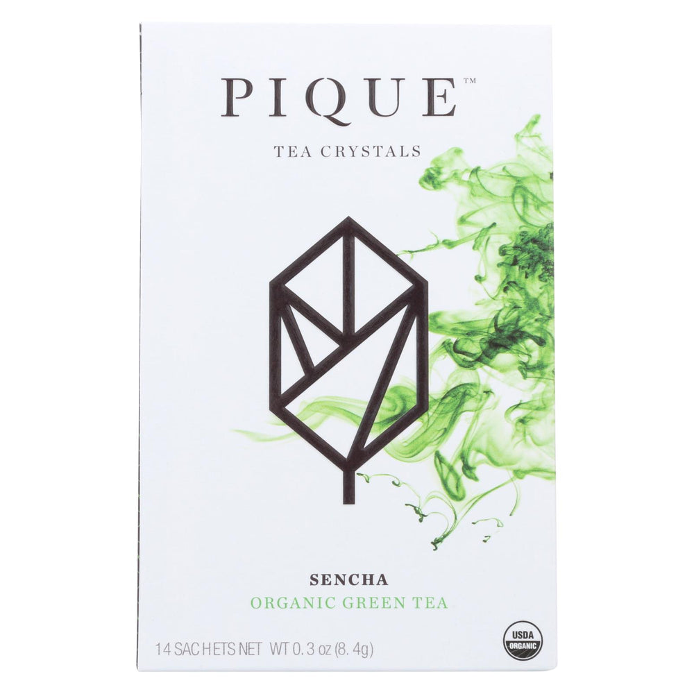 Pique Tea Crystl - Organic - Sencha - Case Of 6 - 14 Count