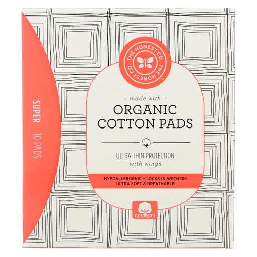 The Honest Company Cotton Pads - Heavy - 10 Count