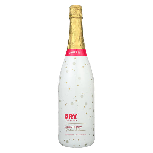 Dry Soda Sparkling Soda - Cranberry Dry - Case Of 12 - 25.4 Fl Oz.