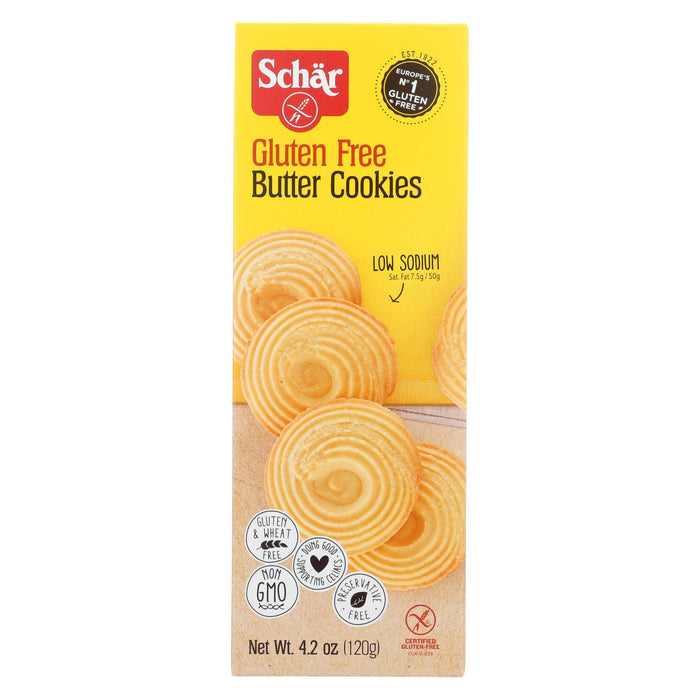 Schar Cookies - Butter - Case Of 12 - 4.2 Oz