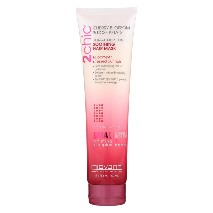 Giovanni Hair Care Products 2chic - Hair Mask - Cherry Blossom - 5.1 Fl Oz