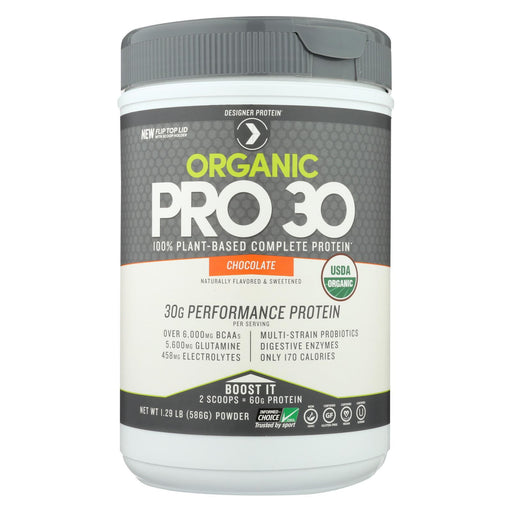 Designer Protein Pro 30 Protein Powder - Chocolate - 1.29 Lb.