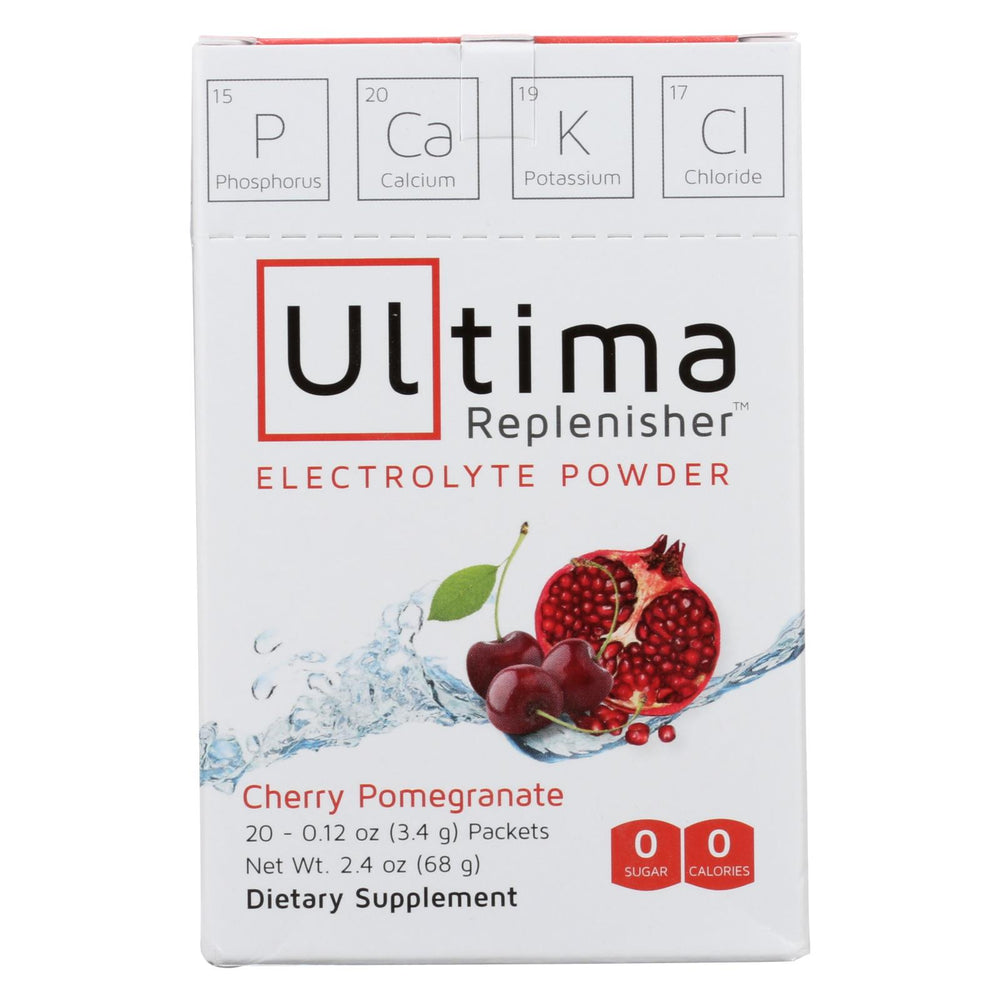 Ultima Replenisher Electrolyte Powder - Cherry Pomegranate - 20 Count