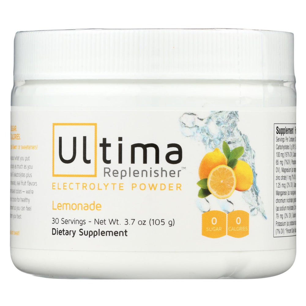 Ultima Replenisher Electrolyte Powder - Lemonade - Ca - 3.7 Oz