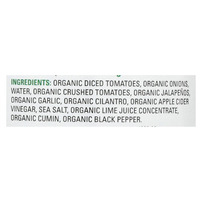 Drew's Organics Medium Thick And Chunky Salsa - 12 Oz. - Case Of 6