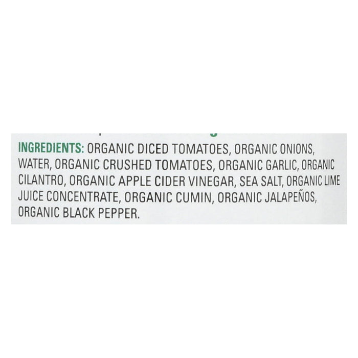 Drew's Organics Mild Thick And Chunky Salsa - 12 Oz. - Case Of 6