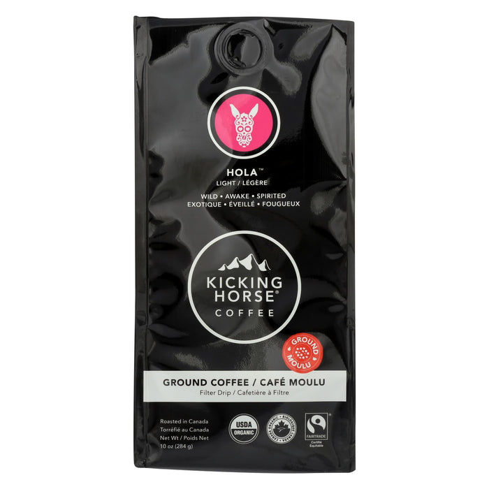 Kicking Horse Coffee - Organic - Hola - Case Of 6 - 10 Oz