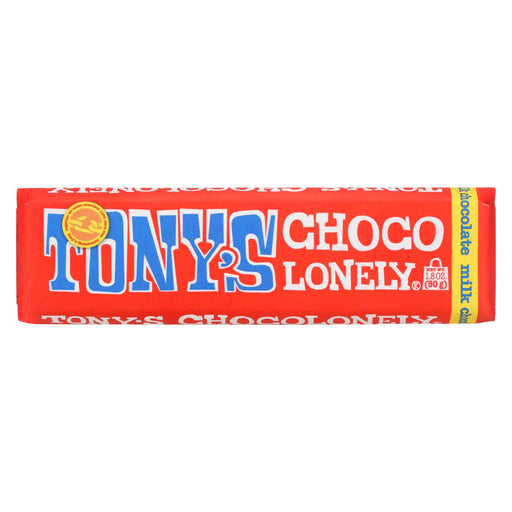 Tony's Chocolonely Bar - Milk Chocolate - Case Of 35 - 1.8 Oz.