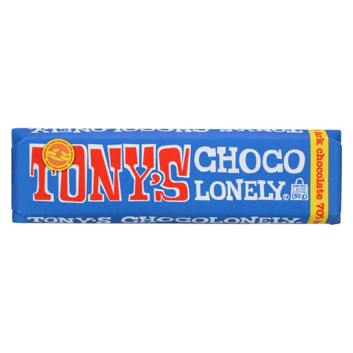 Tony's Chocolonely Bar - Extra Dark Chocolate - Case Of 35 - 1.8 Oz.