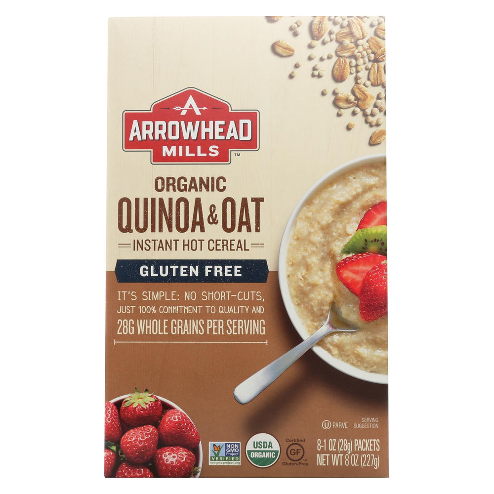 Arrowhead Mills Cereal - Quinoa & Oat - Gluten Free - Case Of 6 - 8 Oz