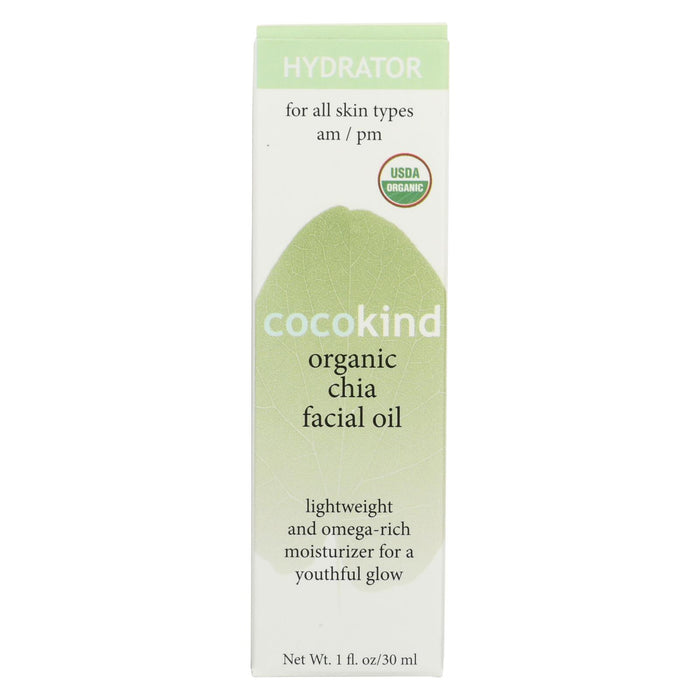 Cocokind Organic Facial Oil - Chia - 1 Fl Oz