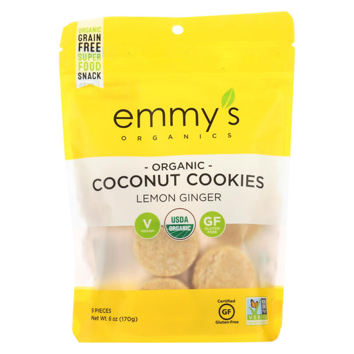 Emmy's Organics  Organic Coconut - Case Of 8 - 6 Oz.