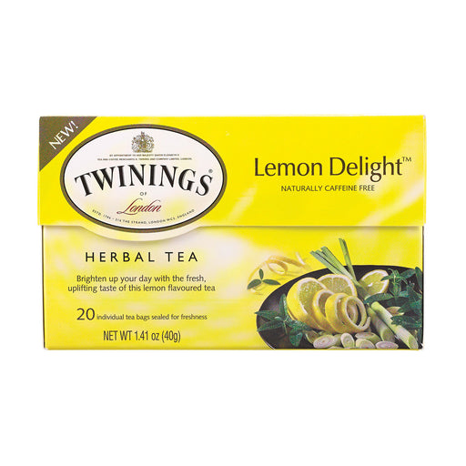 Twinings Tea Tea - Herbal - Lemon Delight - Case Of 6 - 20 Count