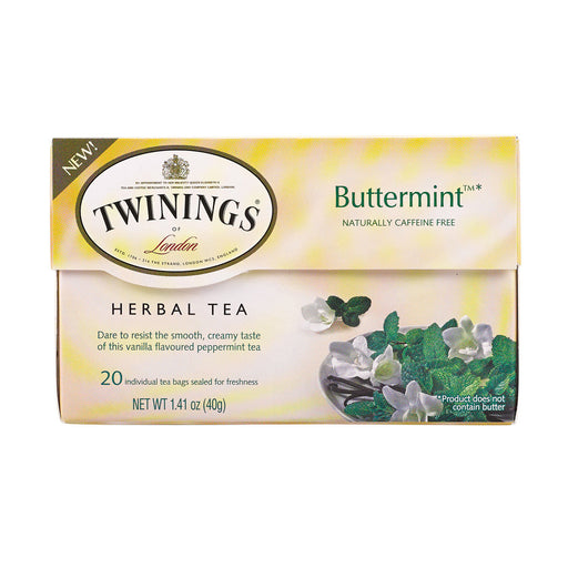 Twinings Tea Tea - Herbal - Buttermint - Case Of 6 - 20 Count