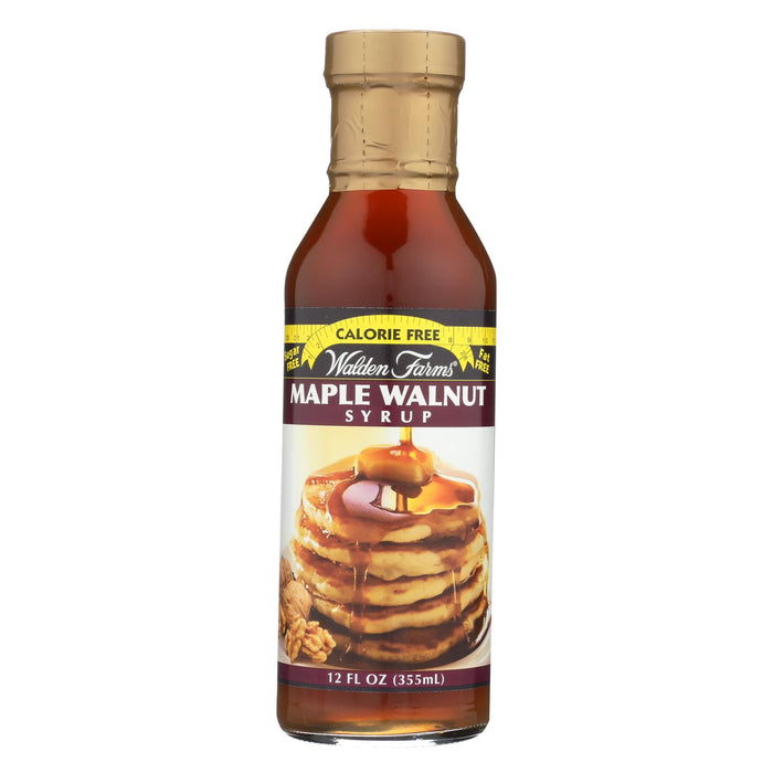 Walden Farms Syrup - Maple Walnut - Case Of 6 - 12 Fl Oz