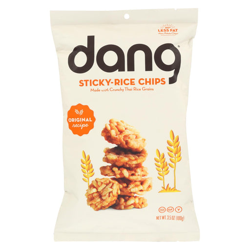 Dang Rice Chip - Original - Case Of 12 - 3.50 Oz