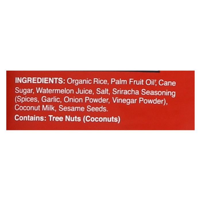 Dang Rice Chip - Sriracha - Case Of 12 - 3.50 Oz