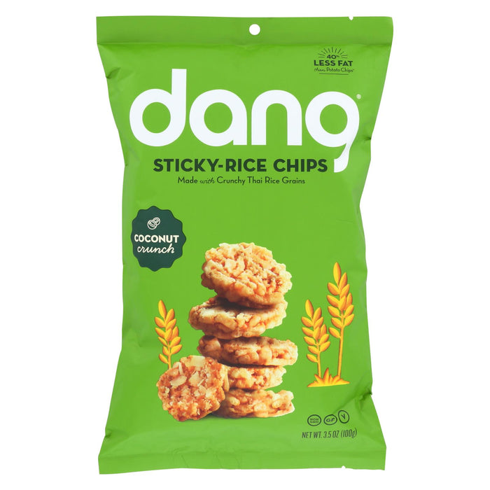 Dang Rice Chip - Coconut - Case Of 12 - 3.50 Oz