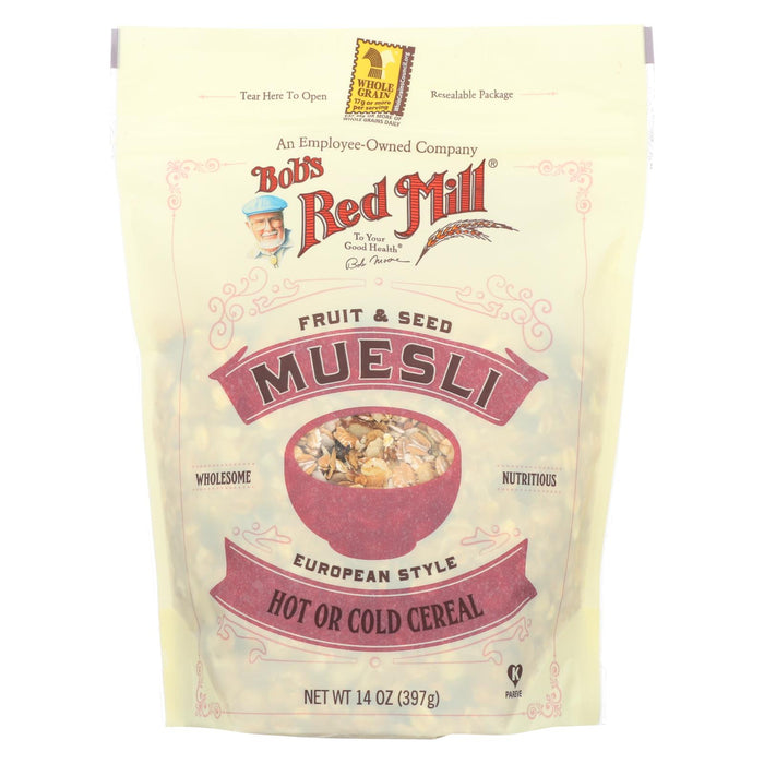 Bob's Red Mill Cereal - Fruit & Seed Muesli - Case Of 4 - 14 Oz