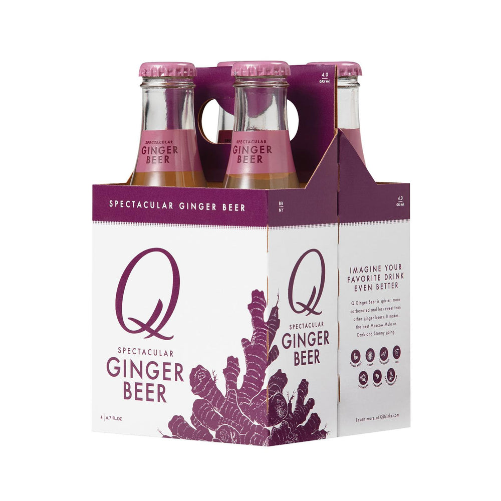 Q Drinks - Ginger Beer - Case Of 6 - 6.7 Oz.
