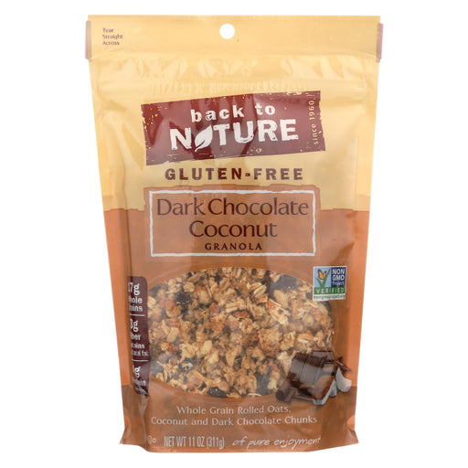 Back To Nature Granola - Dark Chocolate Coconut - Case Of 6 - 11 Oz.