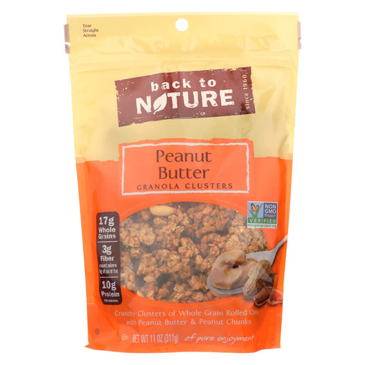 Back To Nature Granola - Peanut Butter - Case Of 6 - 11 Oz.