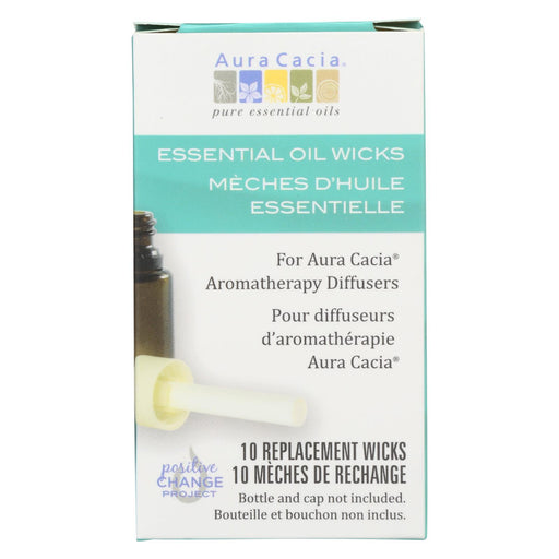 Aura Cacia Wick - Essential Oil - Replacement - Case Of 6 - 10 Count